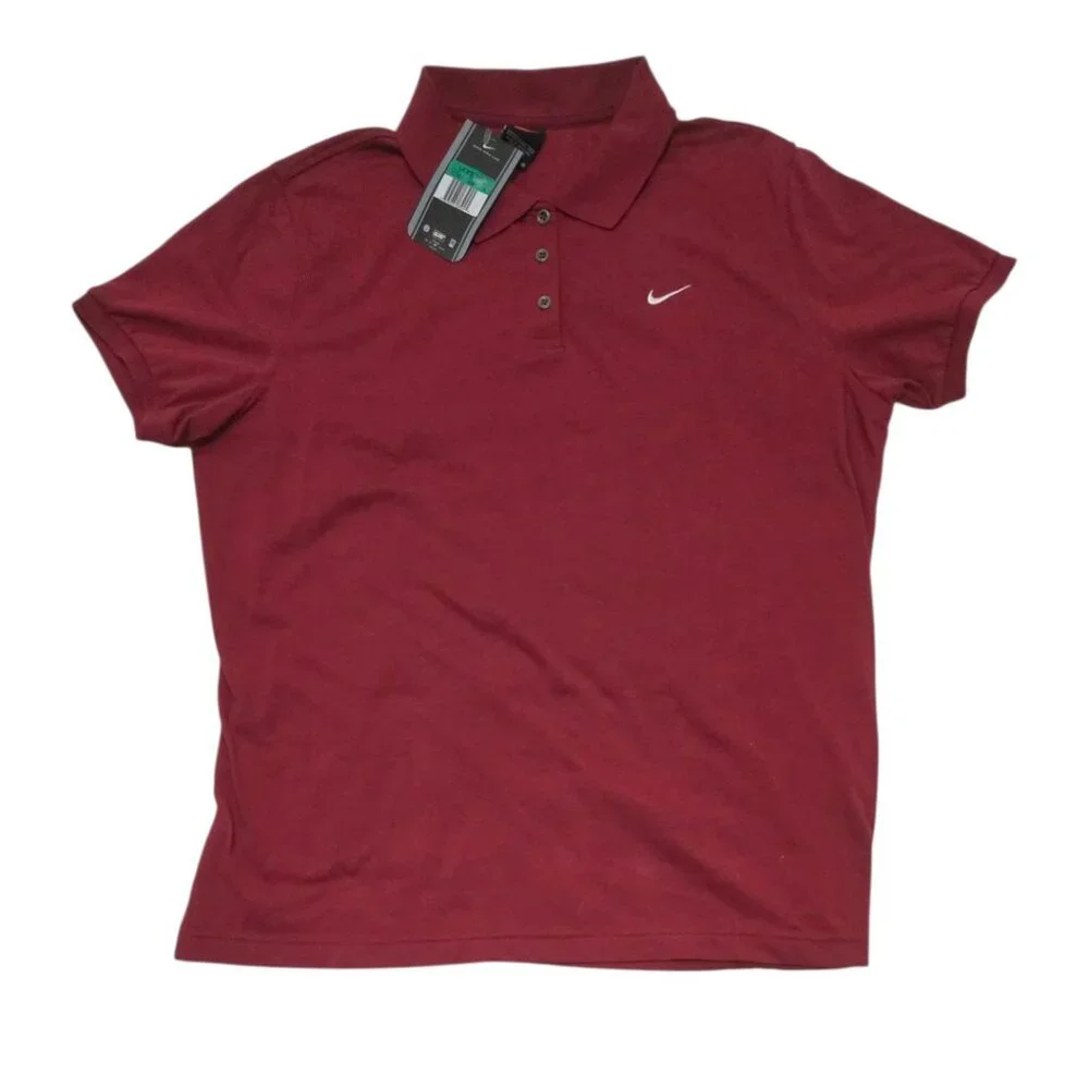 Nike Women's Packable Polo NWT Golf Tennis Pickleball Lightweight XL
